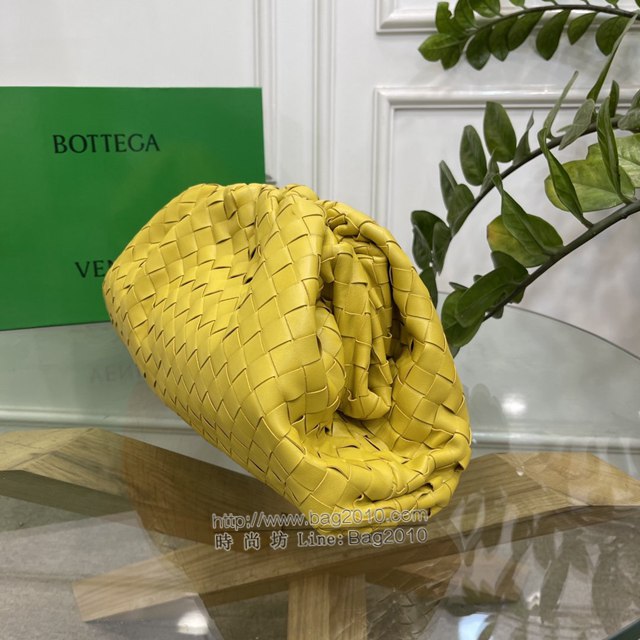 Bottega veneta高端女包 98062 寶緹嘉升級版大號編織雲朵包 BV經典款純手工編織羔羊皮女包  gxz1166